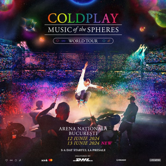 Unde se mai găsesc bilete la concertele Coldplay de pe Arena&nbsp;Națională